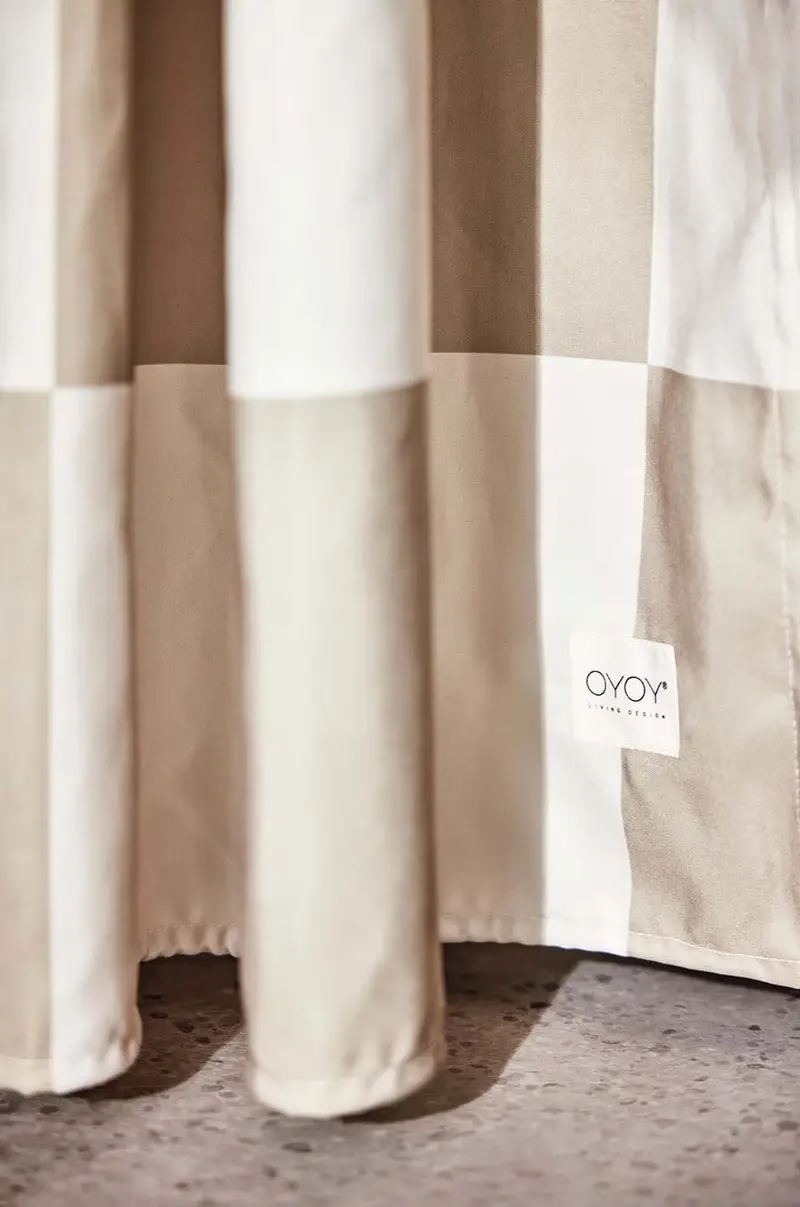 tenda da doccia Chess Beige miniatura 2