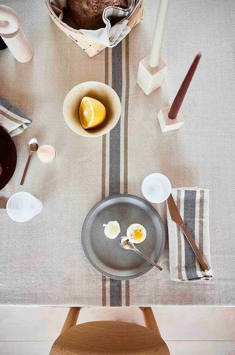 tovaglia in cotone 200 x 140 cm Multicolore miniatura 2