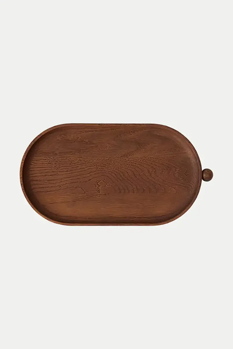 vassoio decorativo Inka colore marrone