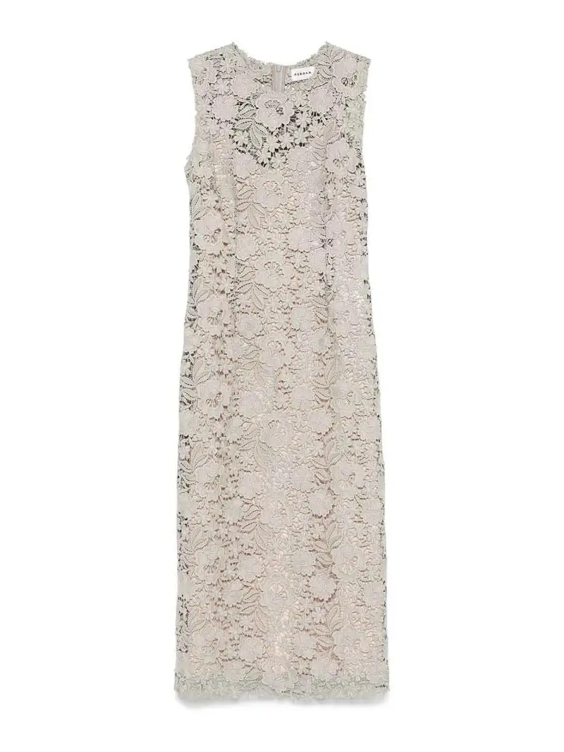 . Abito midi peonia Beige