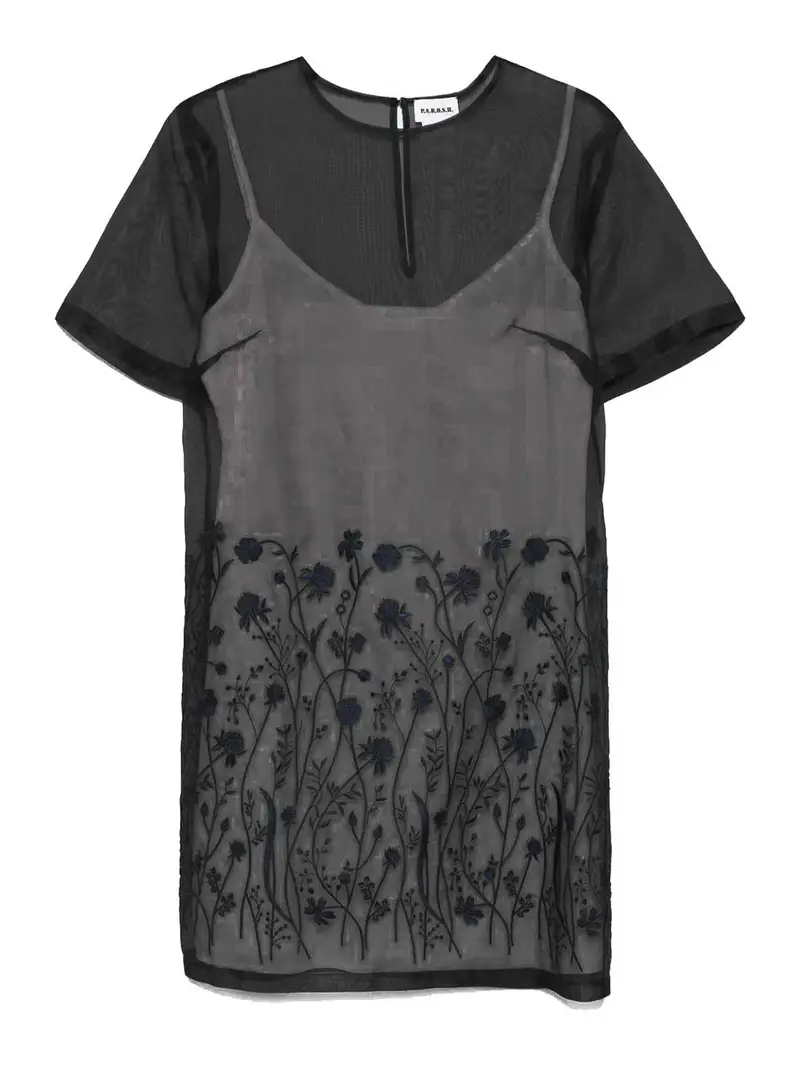 . Abito Midi Sorgente Nero