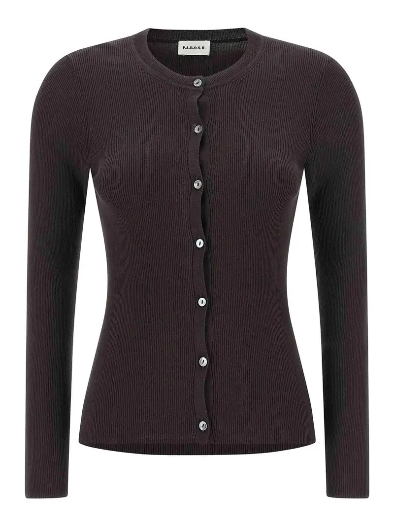 Cardigan Cipria26 Marrone