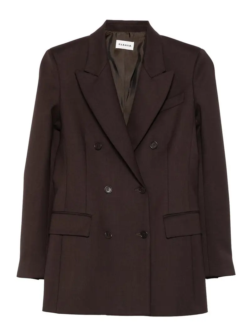 Giacca in gabardina Marrone