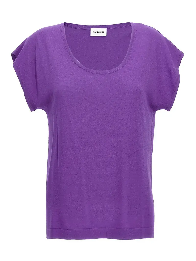 maglietta rossa Viola