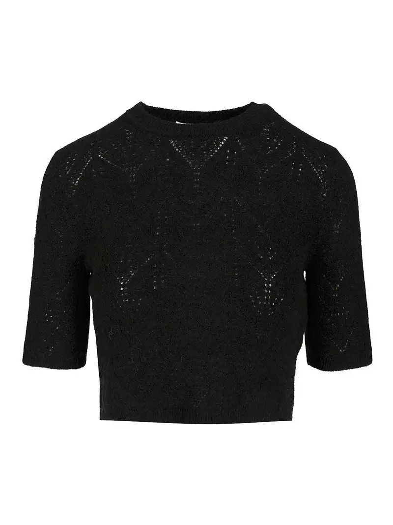 Maglione coltivato Nero