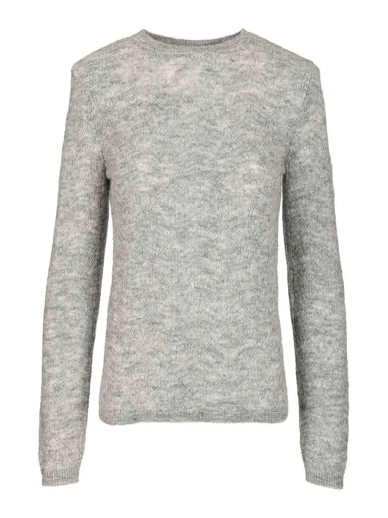 Maglione di miscela di lana Grigio