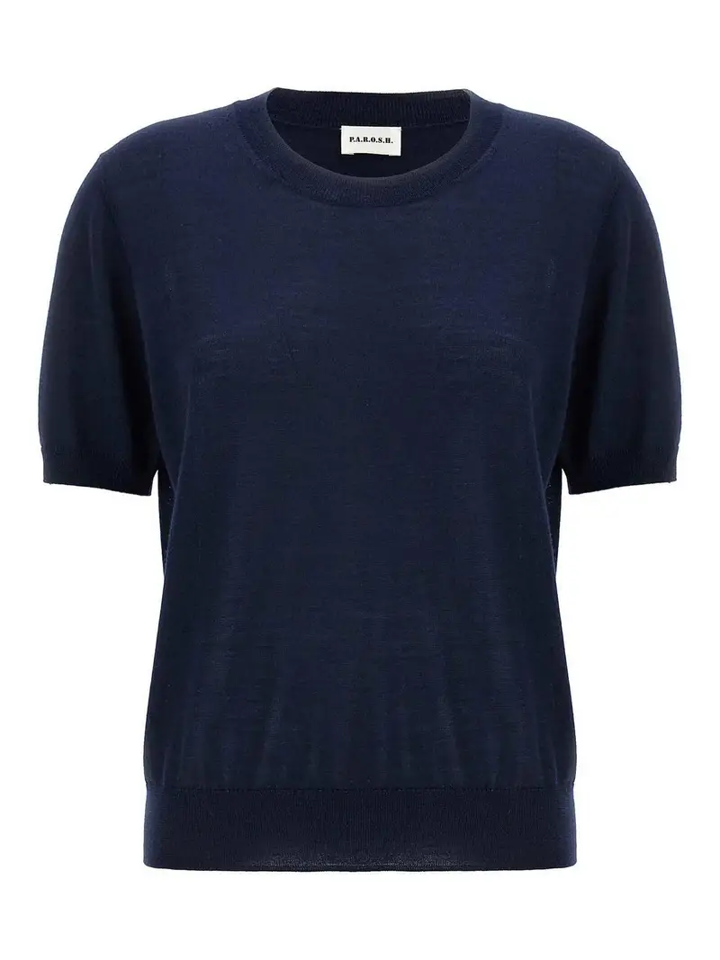 Maglione Girocollo Blu