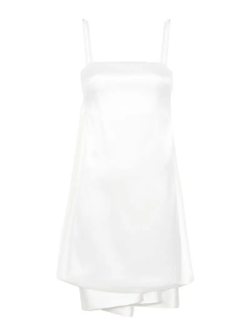 Mini abito Papavero Bianco