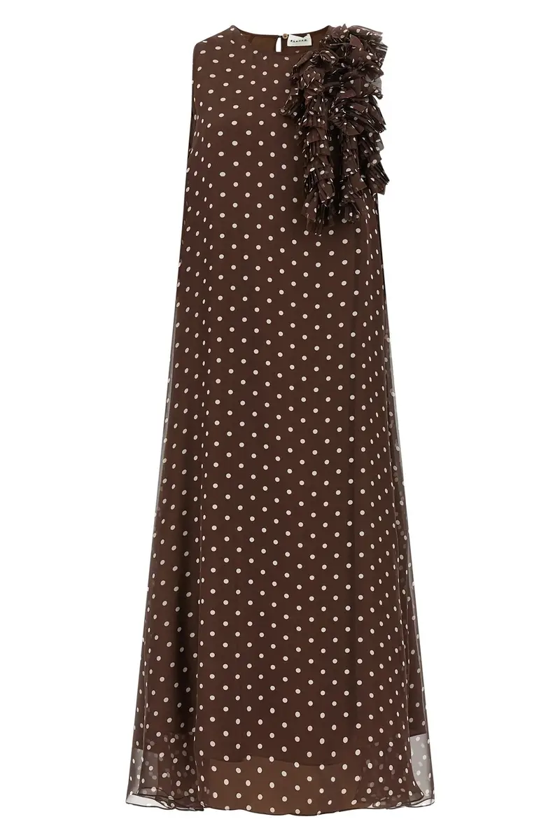 P A R O H Abito Pallina Marrone