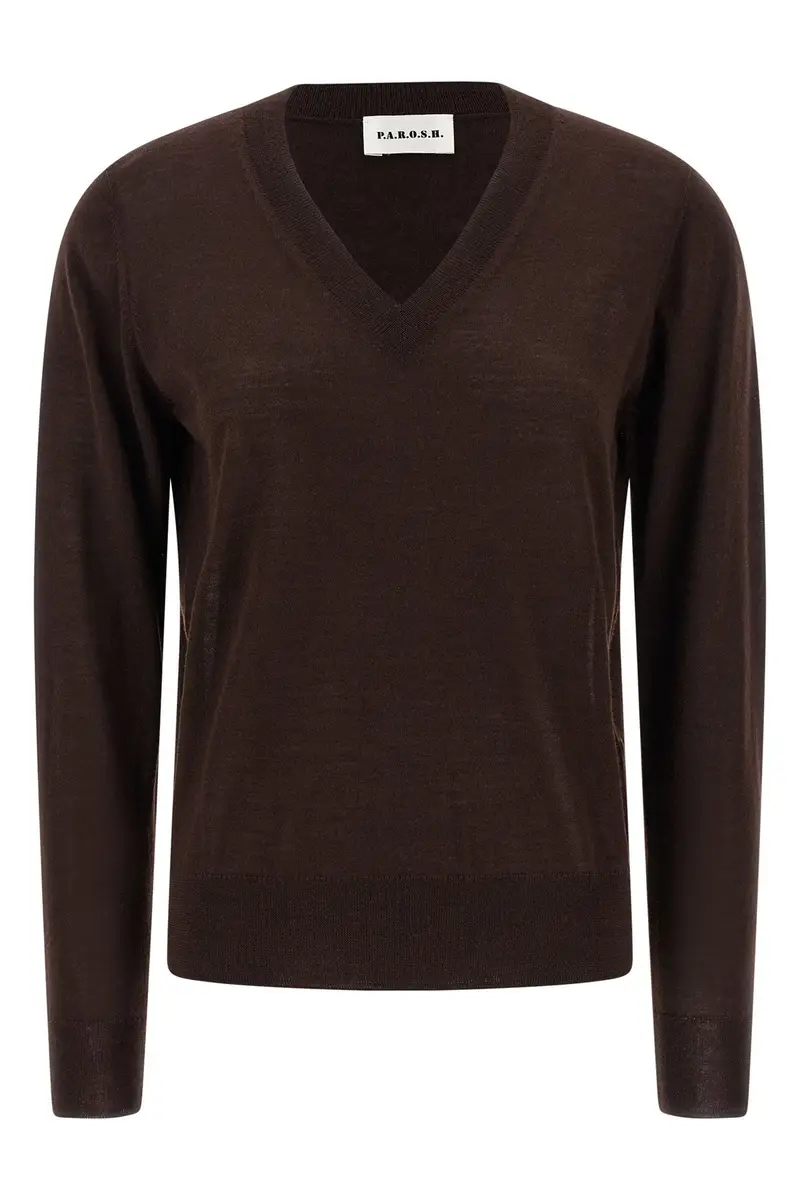 P A R O H Maglia Linfa26 Marrone