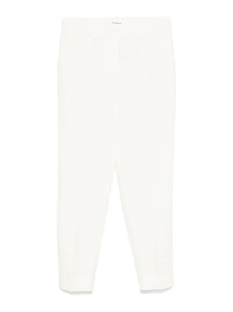 . Pantaloni ritagliati Raisa25 Bianco