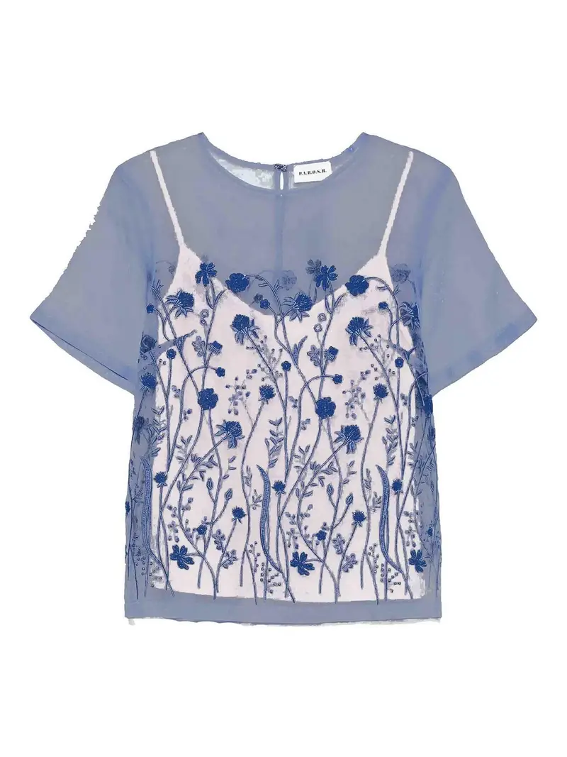 Sorgente Blouse Blu