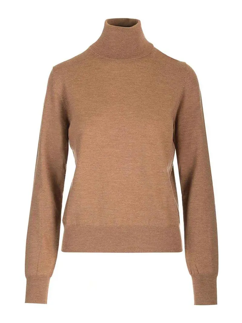 . Tiglio di lana e cashmere Marrone