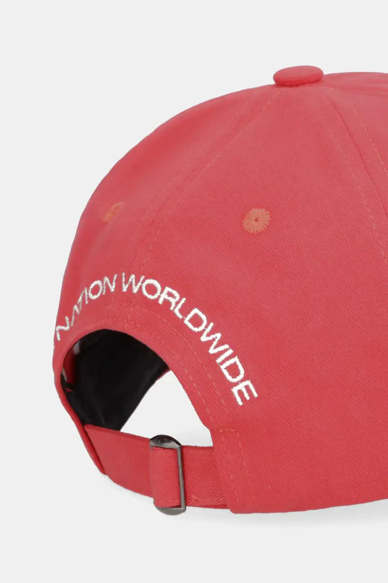 berretto da baseball in cotone Shift Cap Rosso miniatura 3