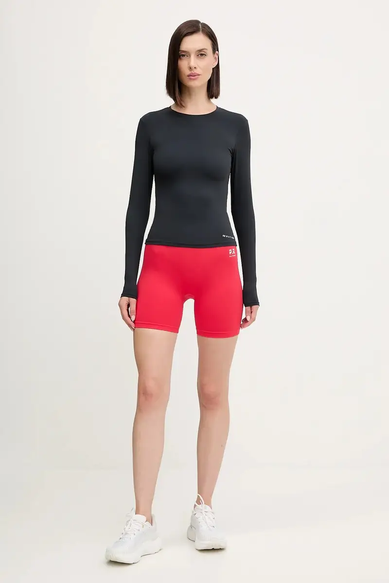 camicia a maniche lunghe Foundation LS donna colore grigio 243L265 Nero miniatura 2