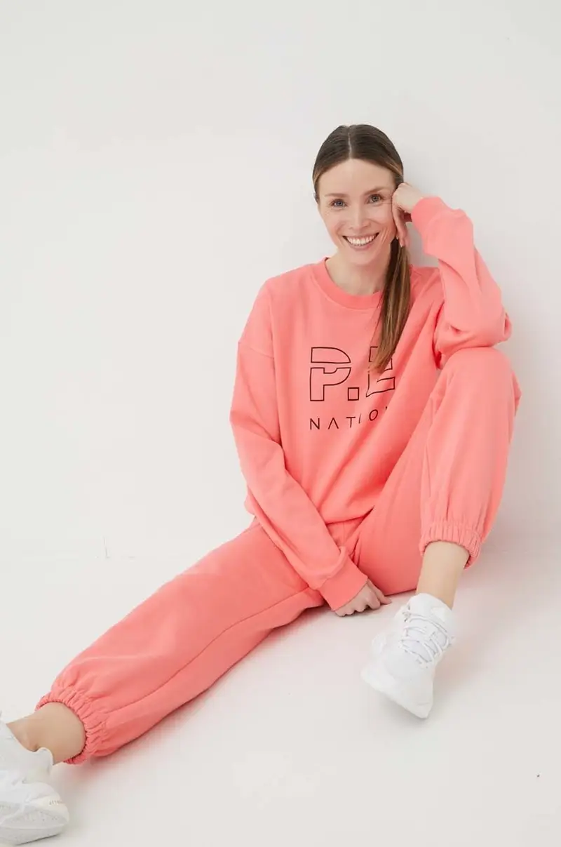 felpa in cotone donna Rosa