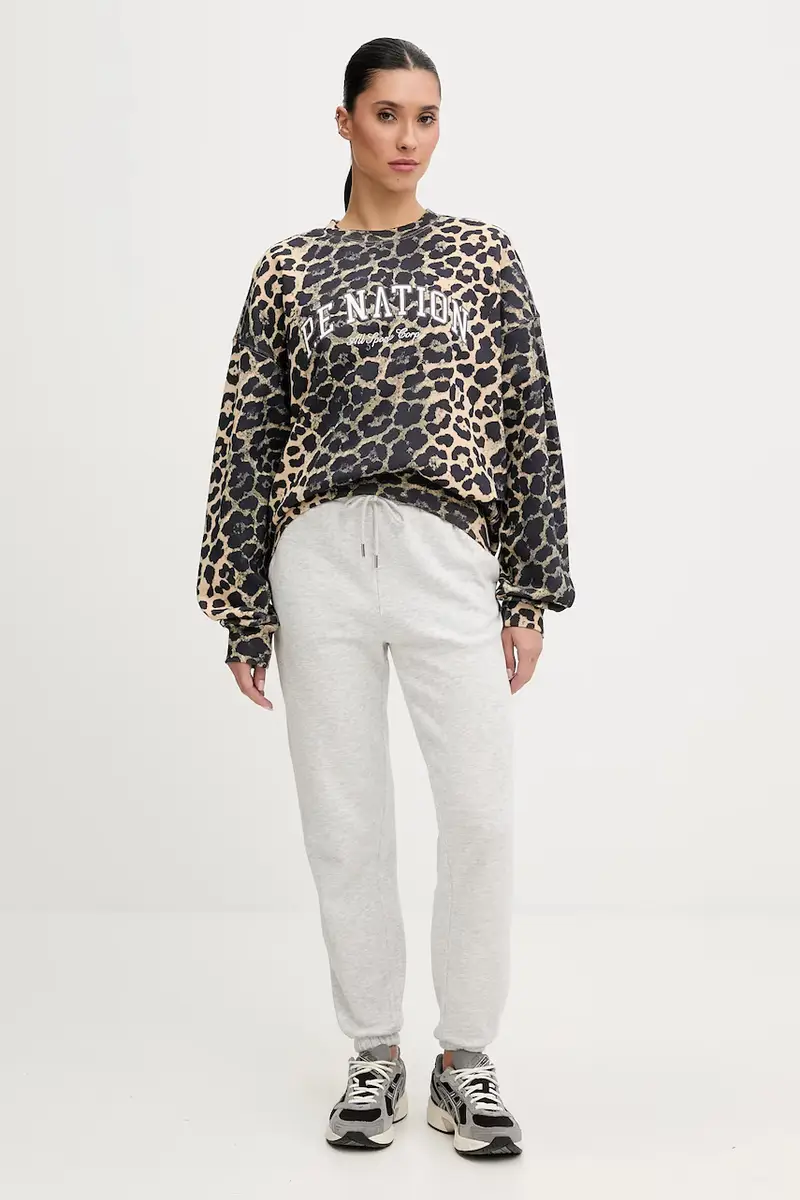 felpa in cotone Heritage Marrone miniatura 2