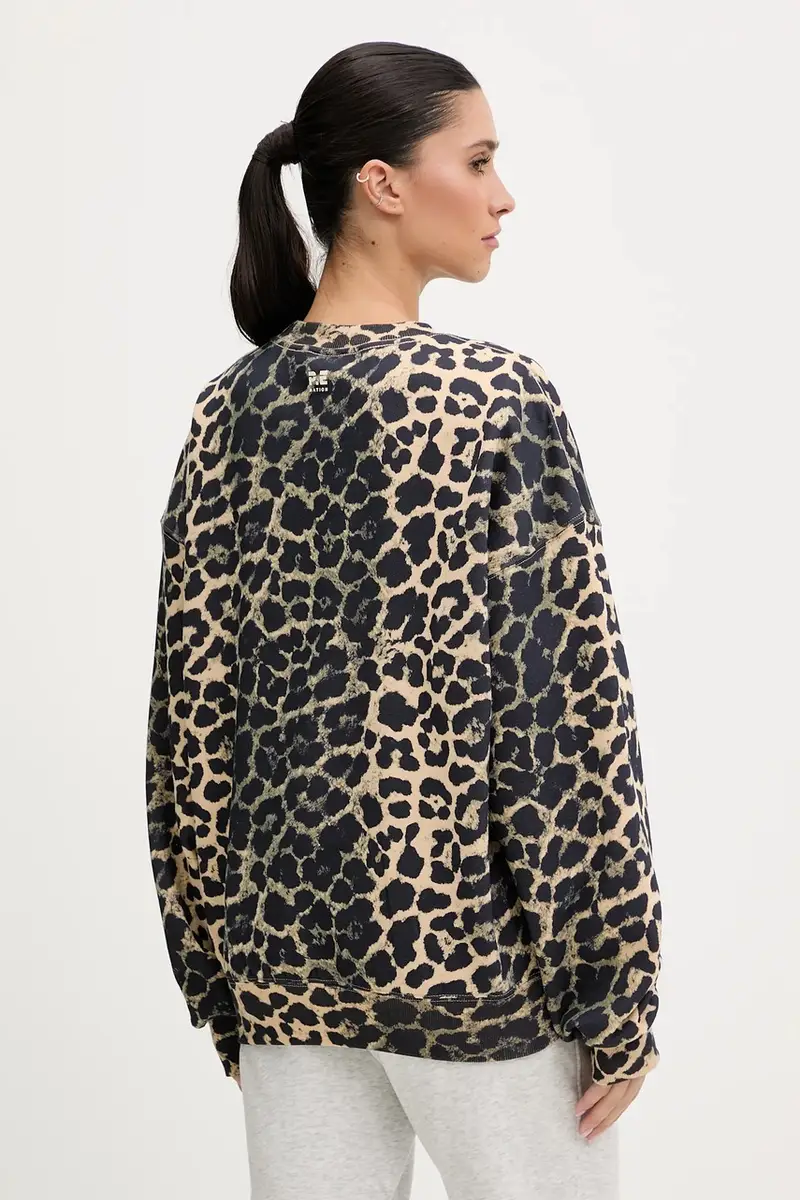 felpa in cotone Heritage Marrone miniatura 3