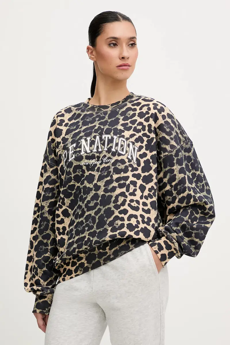 felpa in cotone Heritage Marrone