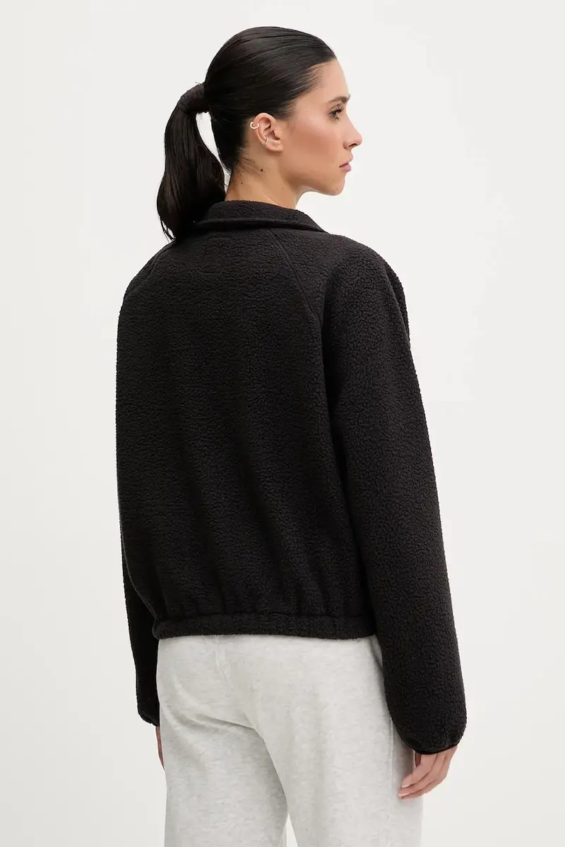 felpa in pile Shelter Sherpa Nero miniatura 3