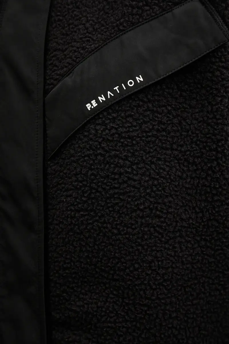 felpa in pile Shelter Sherpa Nero miniatura 5