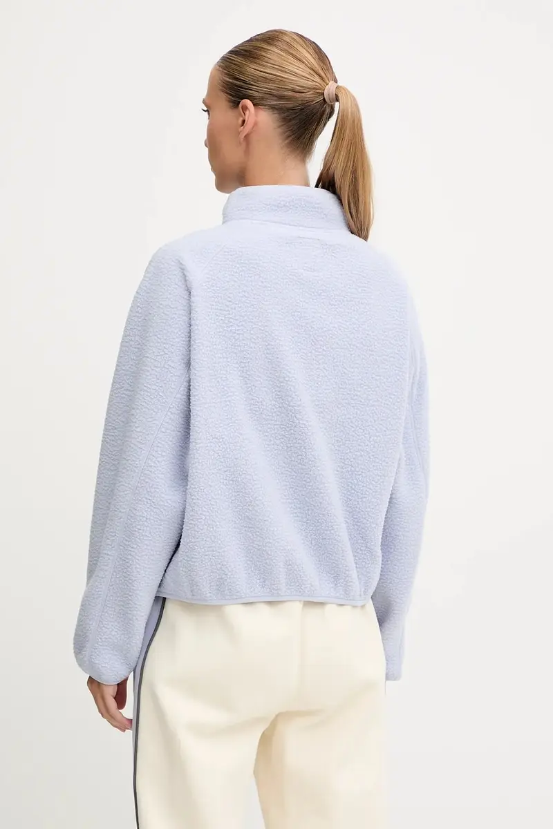 felpa in pile Takeover donna colore blu 253J142 miniatura 3