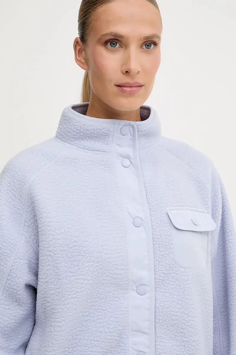 felpa in pile Takeover donna colore blu 253J142 miniatura 4