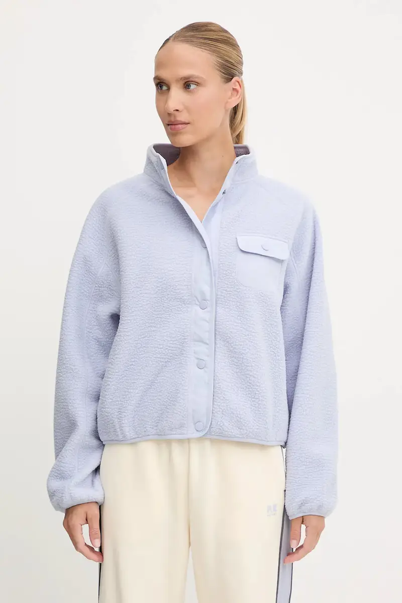 felpa in pile Takeover donna colore blu 253J142