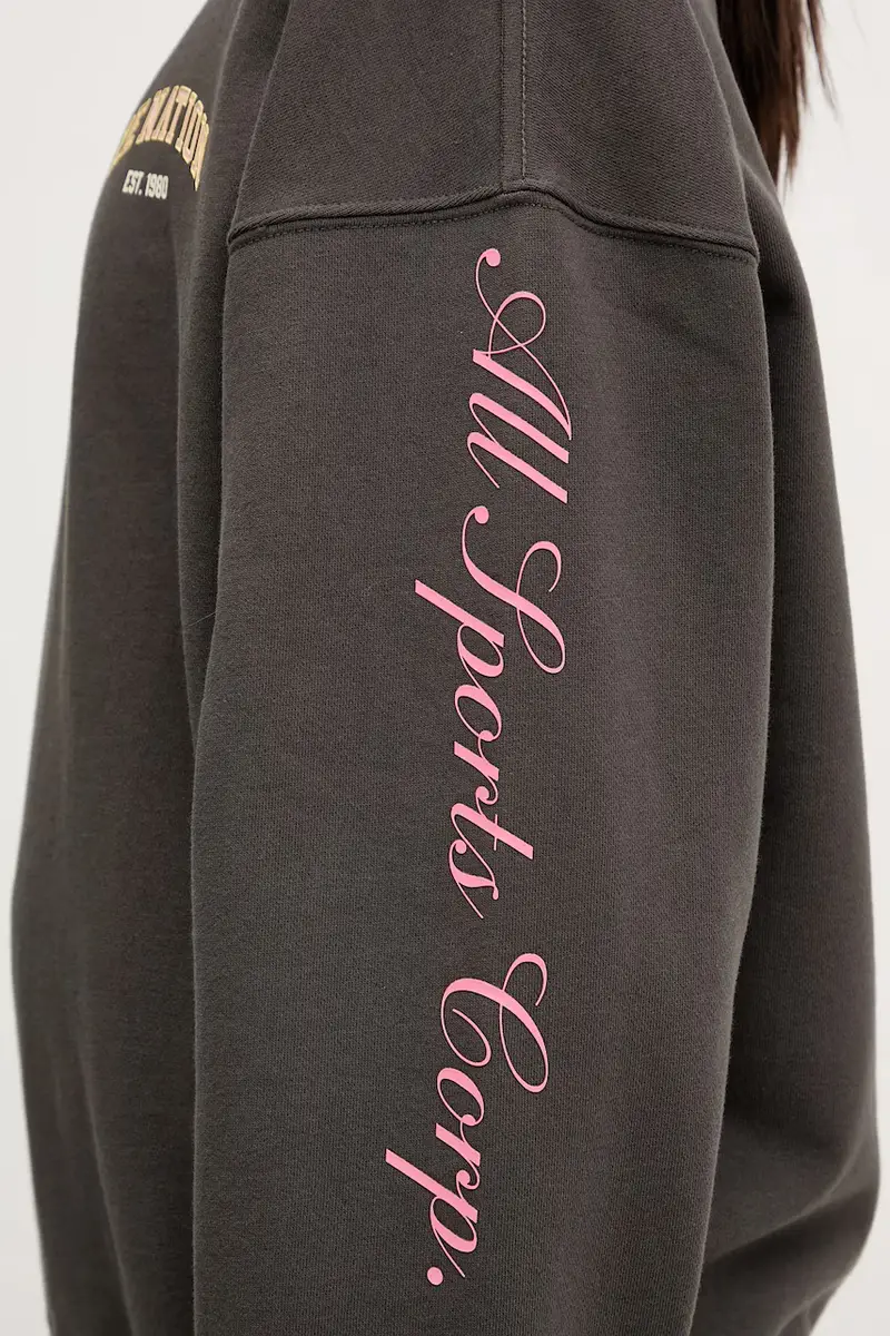 felpa Smoke Grigio miniatura 5