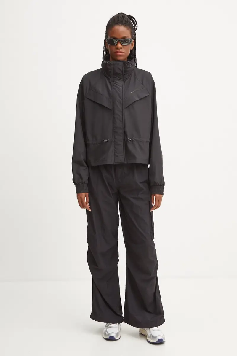 Pe Nation Giacca Shelter Nero in fibra riciclata miniatura 2