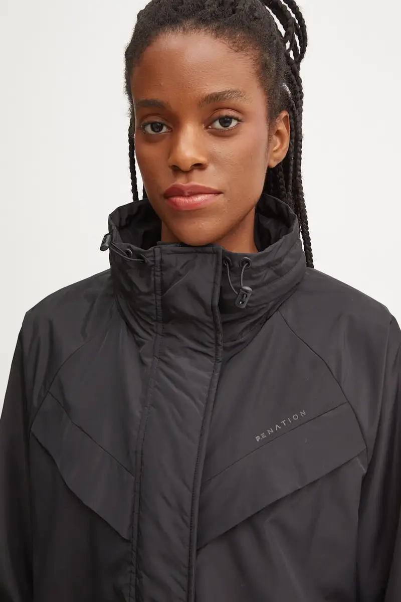 Pe Nation Giacca Shelter Nero in fibra riciclata miniatura 5