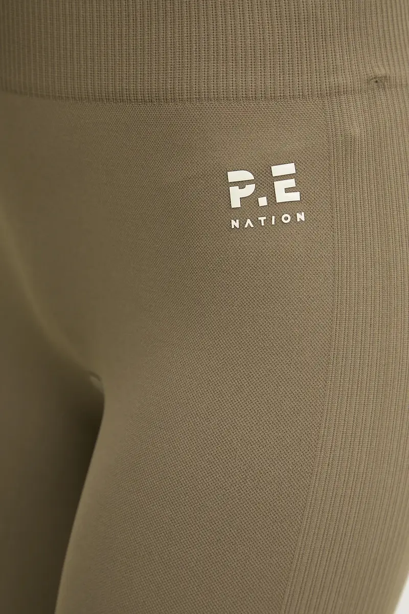 leggings da allenamento Restore Seamless colore nero 243G295 Marrone miniatura 4