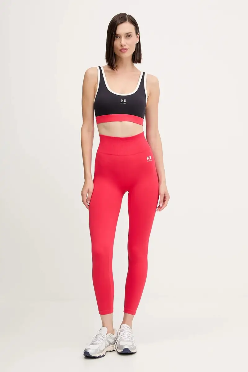 leggings da allenamento Restore Seamless colore nero 243G295 Rosso miniatura 2