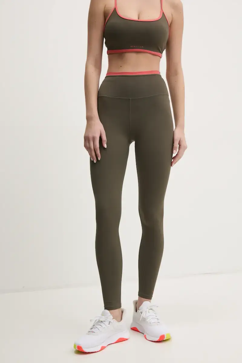 PE Nation Leggings Donna Verde 3349345