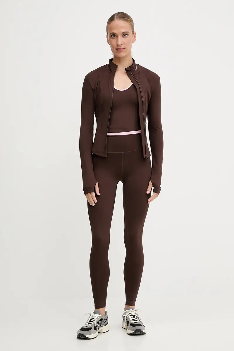 maglietta da trekking Breakthrough colore nero 243J297 Marrone miniatura 2