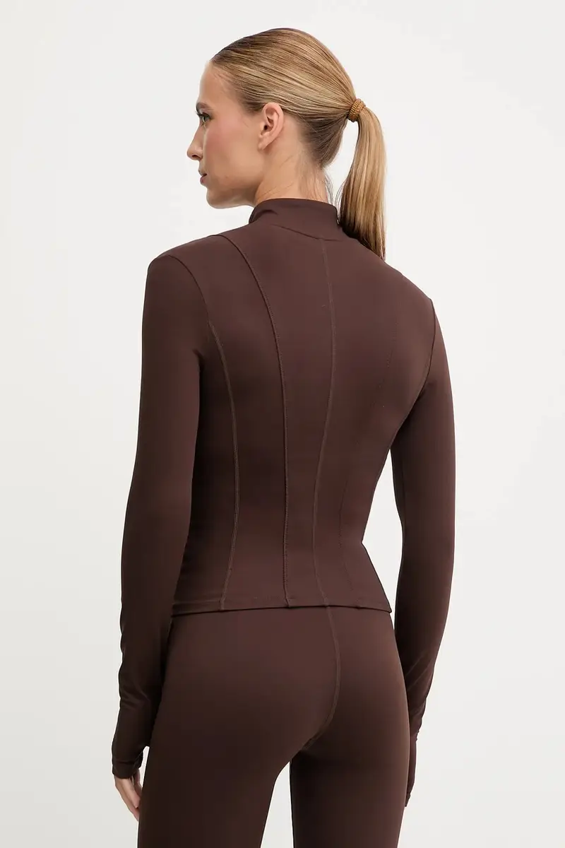 maglietta da trekking Breakthrough colore nero 243J297 Marrone miniatura 3