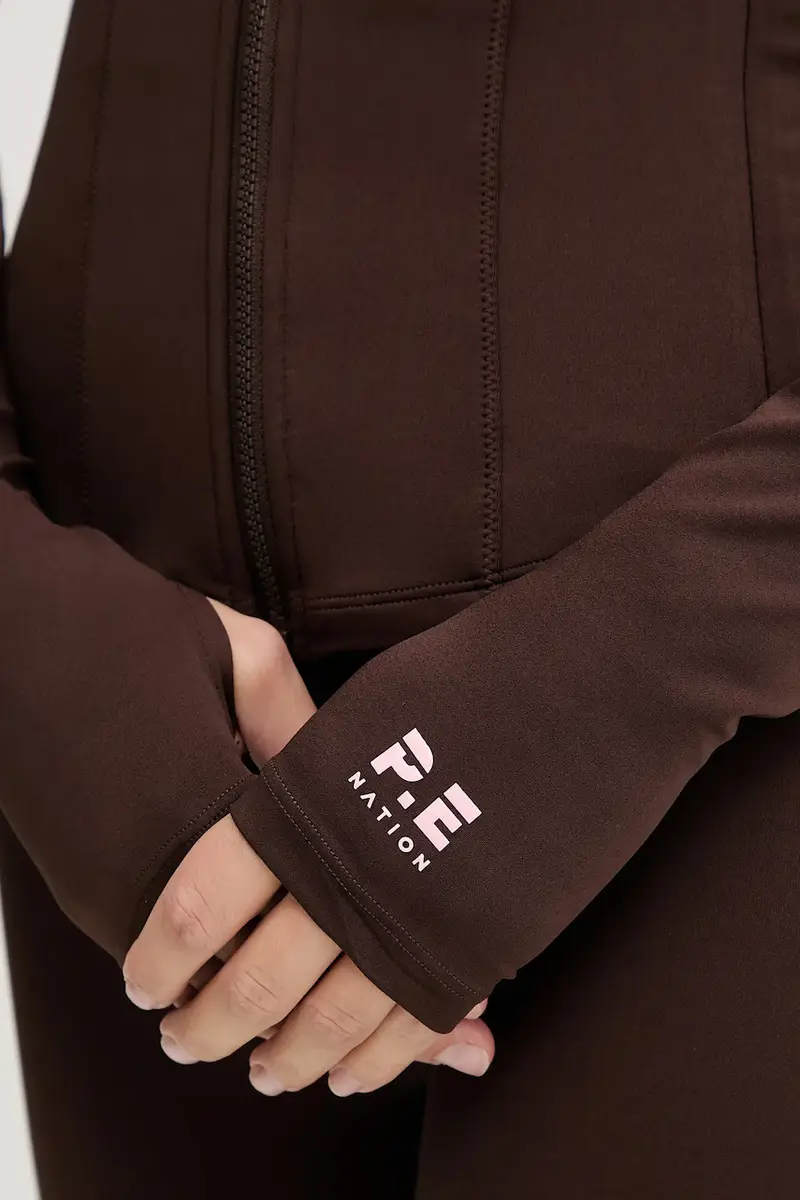 maglietta da trekking Breakthrough colore nero 243J297 Marrone miniatura 5