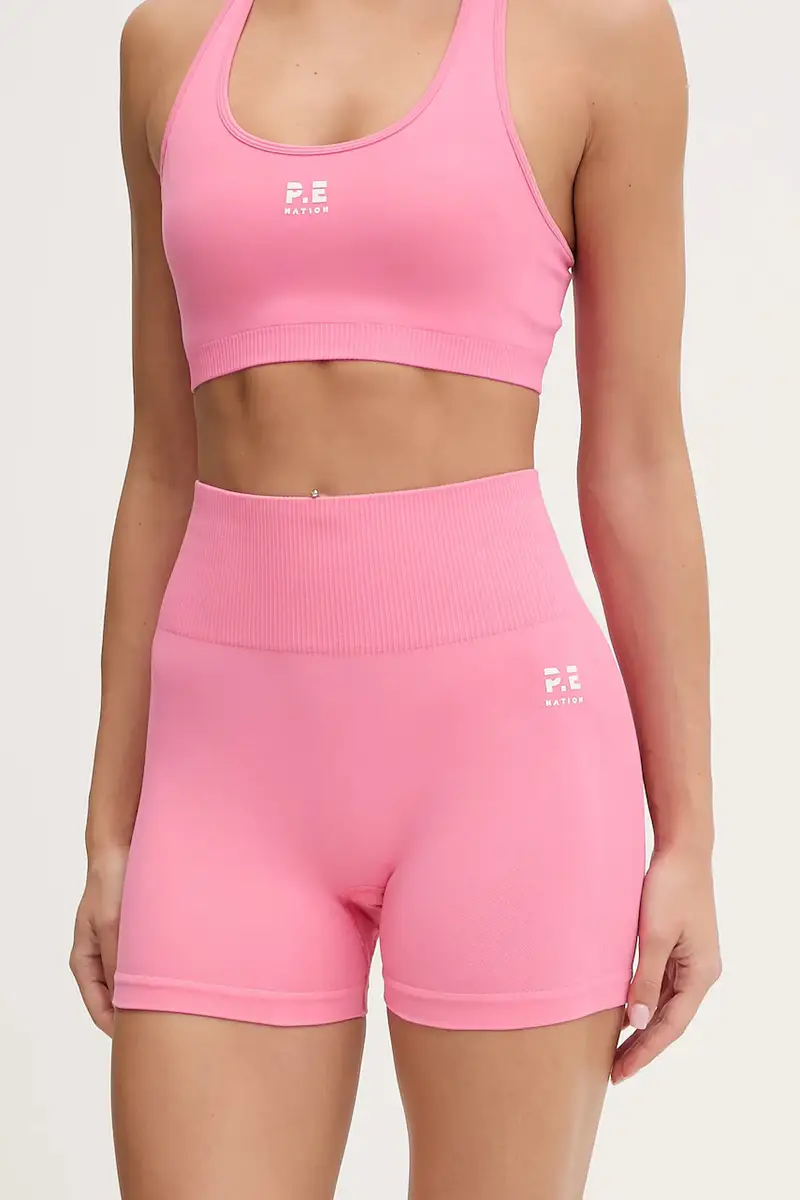 pantaloncini da allenamento Solace Seamless 3 Rosa
