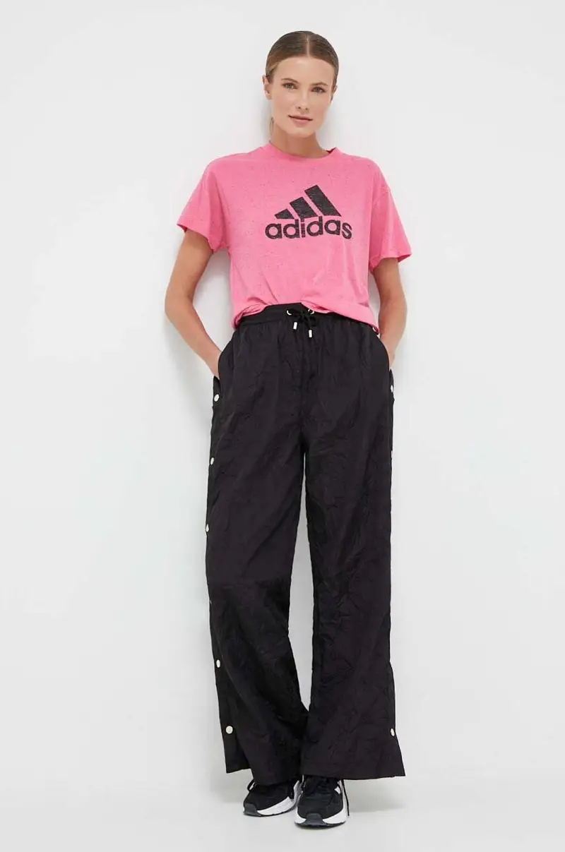 pantaloni donna Nero miniatura 2