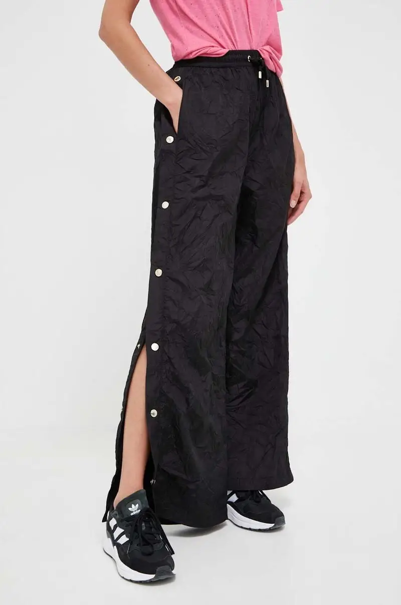 pantaloni donna Nero miniatura 4