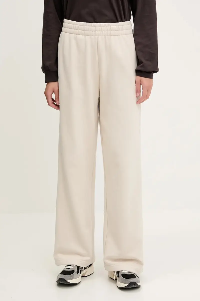 pantaloni tuta di cotone Adventure donna colore beige 243P408