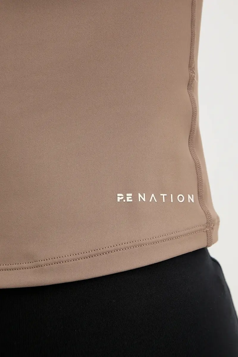 PE Nation T-shirt Donna Beige 3618016 miniatura 5