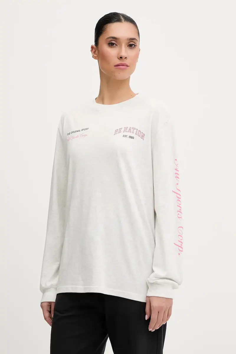 PE Nation Top Grigio 4148769