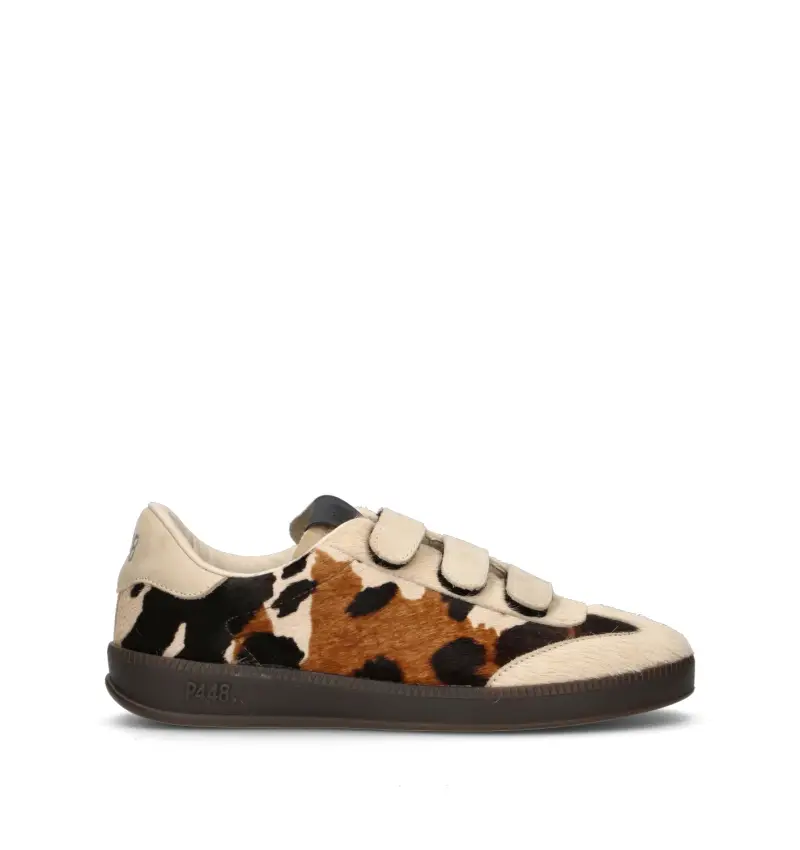 Sneaker donna animalier in cavallino Vario