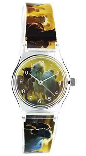 Pacific Time 20813 - Orologio da polso bambini, cinturino in plastica multicolore