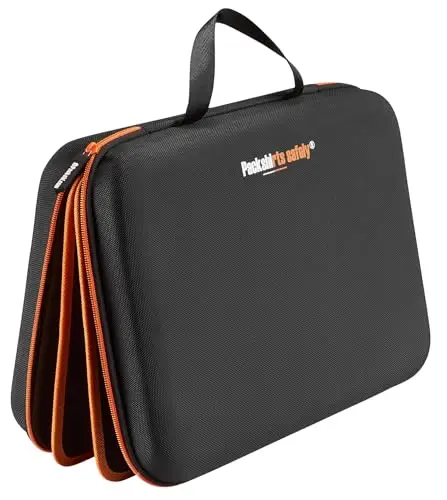 Packshi Doppio Portacamicie da Viaggio 2 Camicie con 2 Tavole Pieghevoli - Custodia per Camicie Senza Pieghe, Adatta