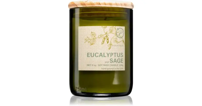 Eco Green Eucalipto e salvia candela profumata 226 g