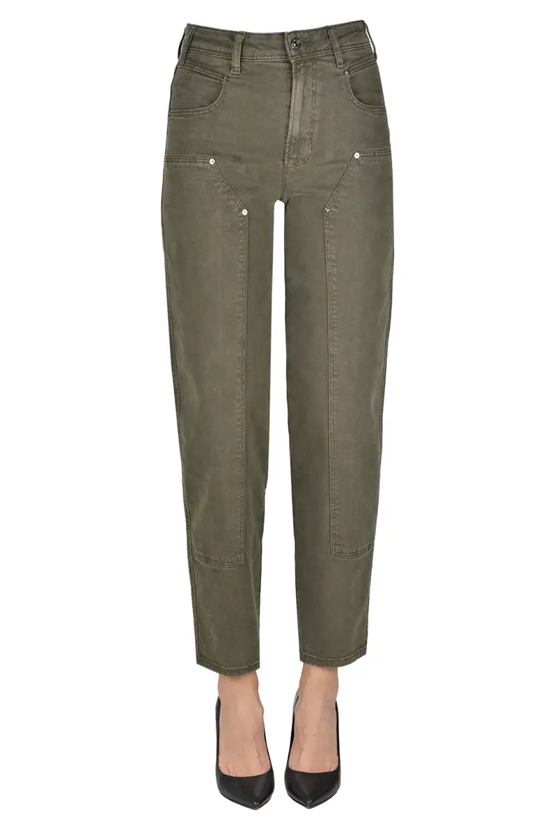 Jeans Alexis Workwear Verde oliva