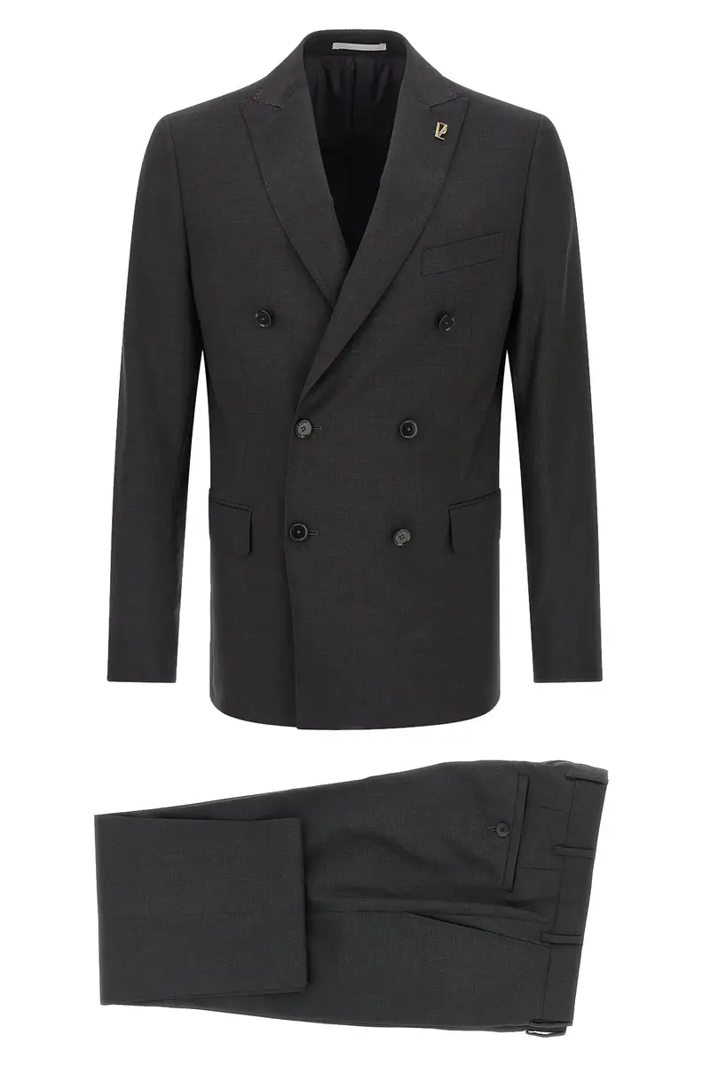 Pal Zileri Abito Lord Grigio in Fresco di Lana