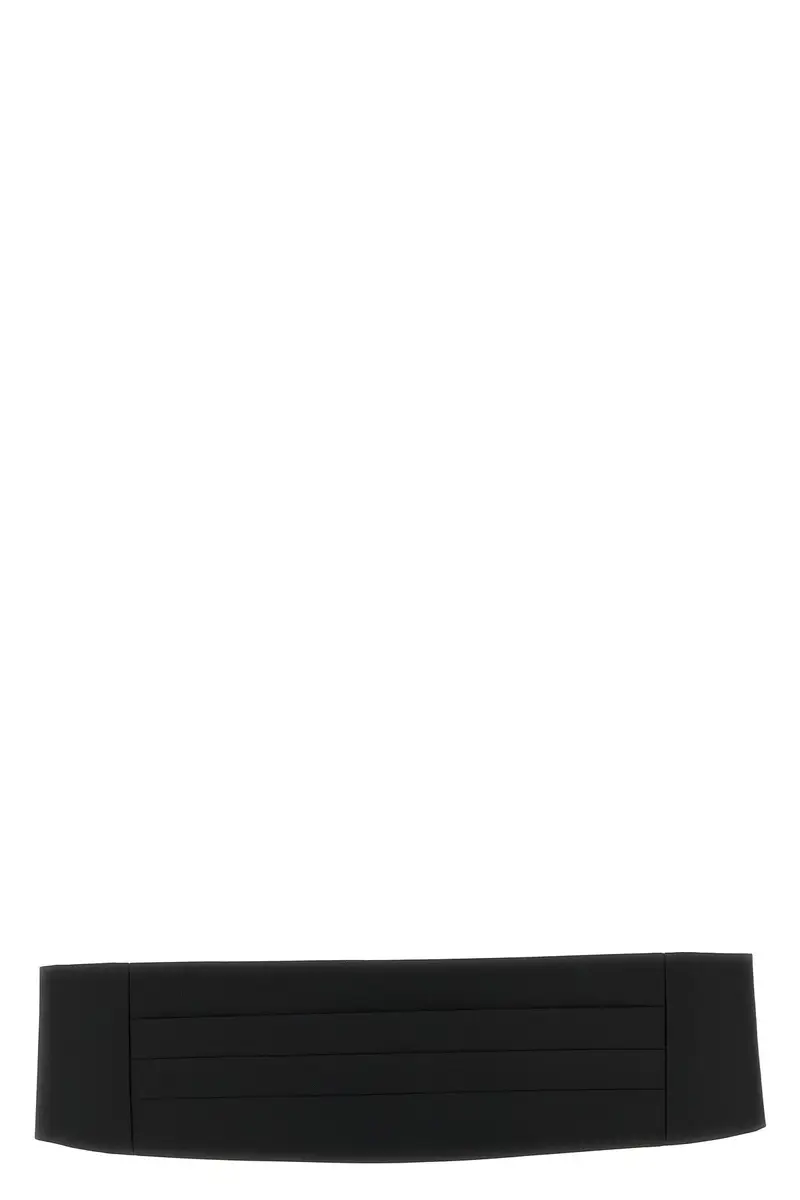 Fascia Da Smoking Satin Nero